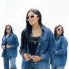 Chaqueta Jean Oversize