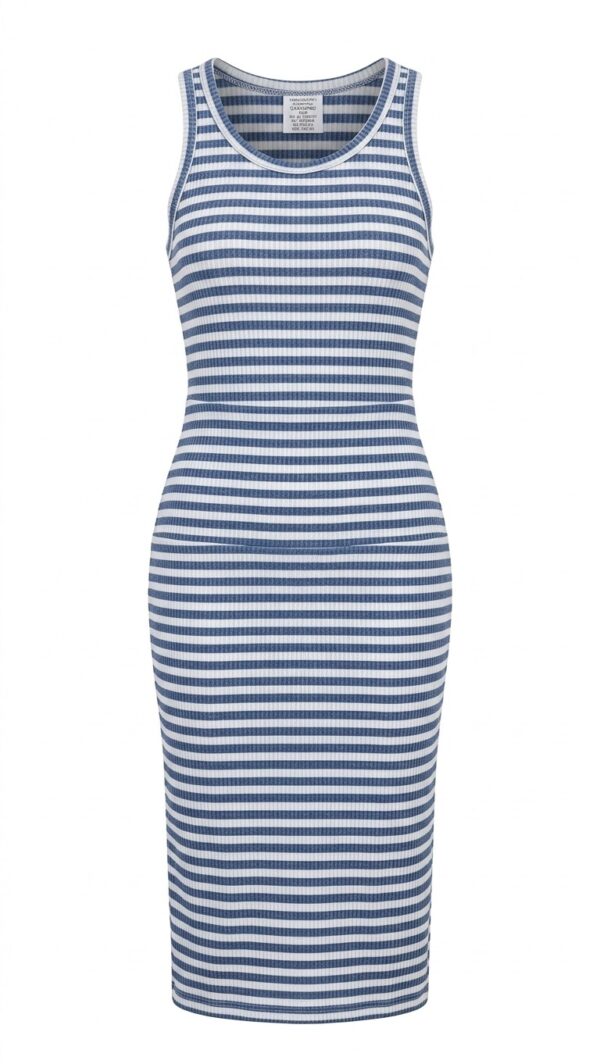 IMG_1199 Vestido Midi Ribbed - Elegancia y Confort Ajustable