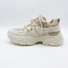 IMG_1220 Zapatillas Urbanas "Chunky" con Textura Entretejida - Crema