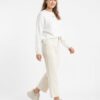IMG_1226 Zapatillas Urbanas "Chunky" con Textura Entretejida - Crema