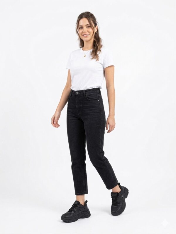 Zapatillas Urbanas "Chunky" con Textura Entretejida - Negro