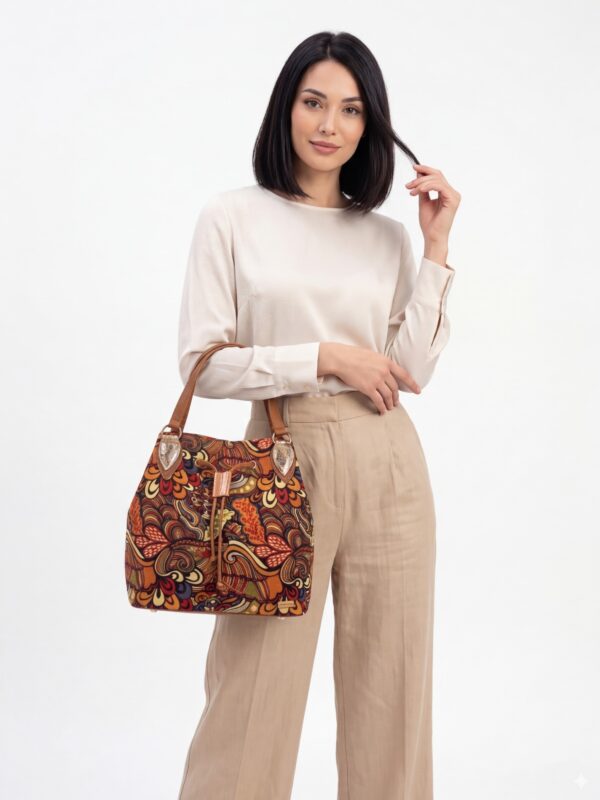 IMG_1274 Bolso Tote "Artistic Jacquard" con Cierre de Cordón