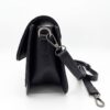 Bolso Manos Libres "Bali" Negro - Textura Acolchada