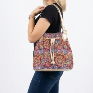 IMG_2029 Bolso Tote "Artistic Jacquard" con Cierre de Cordón