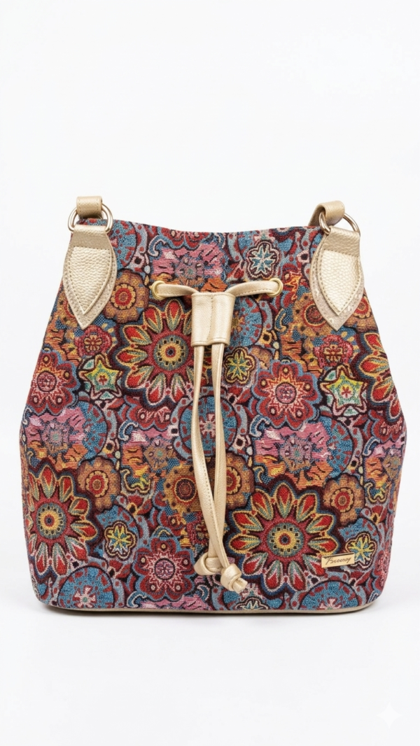 IMG_2030 Bolso Tote "Artistic Jacquard" con Cierre de Cordón