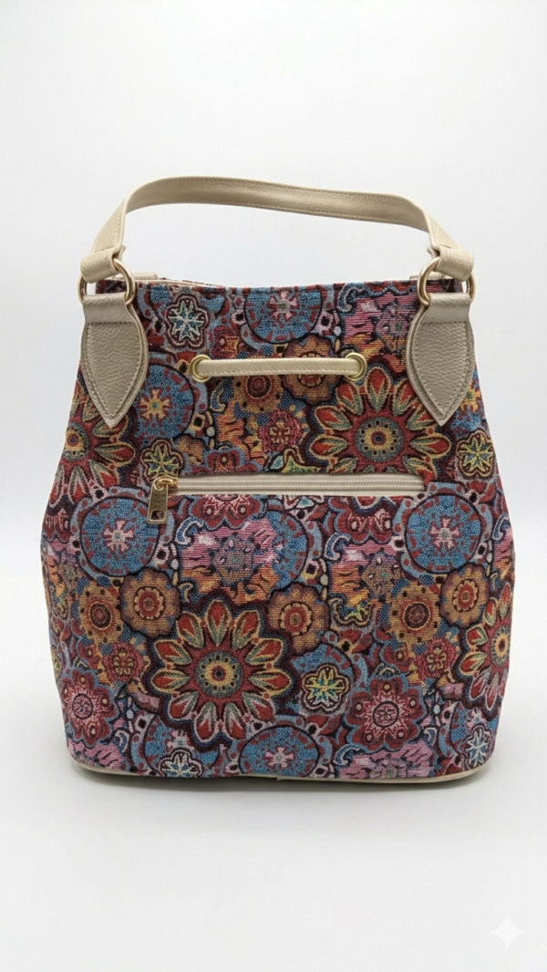IMG_2032 Bolso Tote "Artistic Jacquard" con Cierre de Cordón