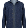 IMG_1428 Chaqueta Denim de Botones - Fit Oversize - Micropunto