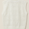 IMG_1857 Chaleco de Hilo Oversize Blanco