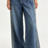 DAF8E09D-72B7-4C46-92D5-122D33A9443C Jean Wide Leg con Rayas Laterales – Azul Medio