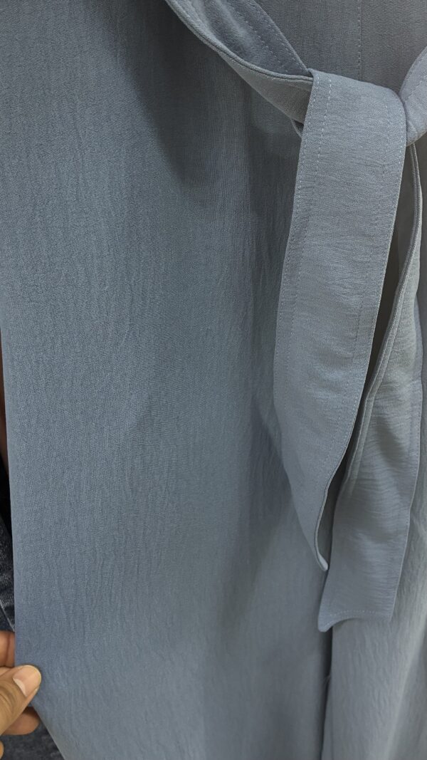 IMG_2249 Pantalón Fluido con Cintura Ajustable y Lazo – Azul Petróleo