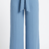 IMG_2258 Pantalón Fluido con Cintura Ajustable y Lazo – Azul Petróleo