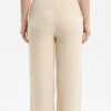 IMG_2401 Pantalón Fluido con Cintura Ajustable y Lazo – Beige
