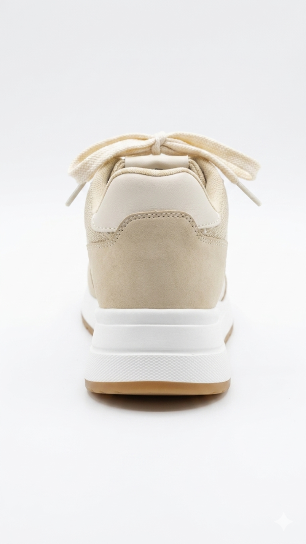 IMG_2605 Tenis Deportivos Safak Beige Estilo Retro-Running